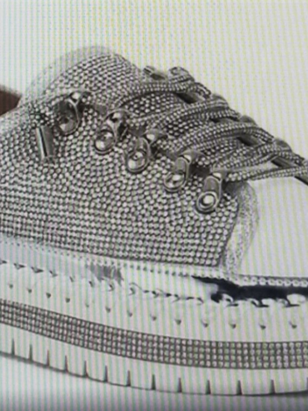 Azalea Wang Sparkle Sneaker - NEW w/ Box Size 6